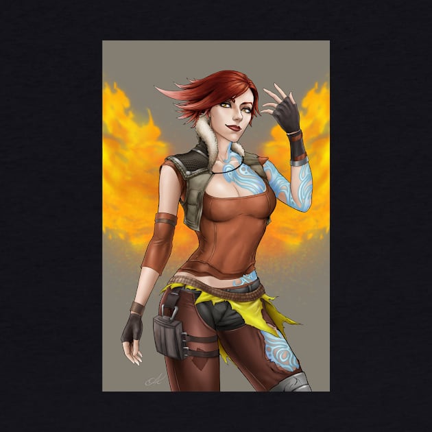 Firehawk Lilith by AdamCRivera